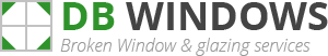 Buckingham Broken Window Logo